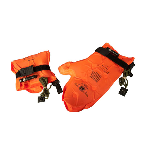 MA7149 Inflatable Survival Mitts Orange