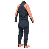 MSD251 Women's Helix Latex Gasket Dry Suit Admiral Gray - Coral Quartz