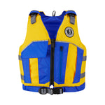 MV7030 Youth Reflex Foam Vest Yellow-Royal Blue