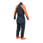 MSD251 Women's Helix Latex Gasket Dry Suit Admiral Gray - Coral Quartz