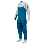 MSD251 Women's Helix Latex Gasket Dry Suit Ocean Blue - Mid Grey