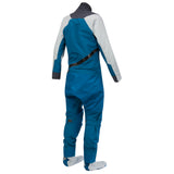 MSD251 Women's Helix Latex Gasket Dry Suit Ocean Blue - Mid Grey