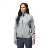 MJ2551 Women's Torrens Thermal Crew Jacket Mid Grey