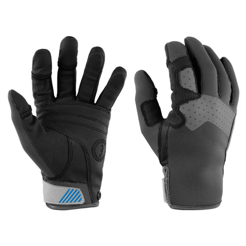 MA600302 Traction Closed Finger Gloves Grey-Blue