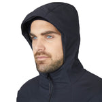 MJ2522 Men's Torrens Hooded Thermal Jacket Black