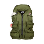 MIV-10 Fisherman Manual Inflatable Life Vest Olive