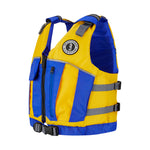 MV7030 Youth Reflex Foam Vest Yellow-Royal Blue