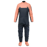 MSD251 Women's Helix Latex Gasket Dry Suit Admiral Gray - Coral Quartz