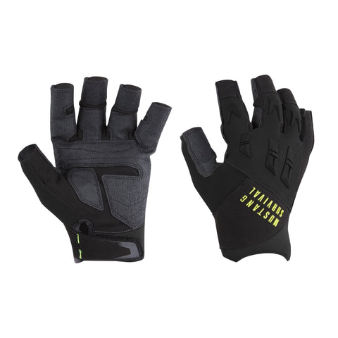 MA600402 EP 3250 Open Finger Gloves Gray-Black