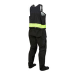 MSD824 2 Piece Flood Response Suit Fluorescent Yellow Green-Black