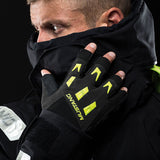 MA6004 EP 3250 Ocean Racing Open Finger Gloves Grey-Fluorescent Yellow Green