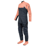 MSD251 Women's Helix Latex Gasket Dry Suit Admiral Gray - Coral Quartz