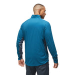 MJ2521 Men's Torrens Thermal Crew Jacket Ocean Blue