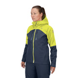 MJ1050 Women's Taku Waterproof Jacket Admiral - Mahi Yellow