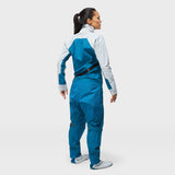 MSD251 Women's Helix Latex Gasket Dry Suit Ocean Blue - Mid Grey