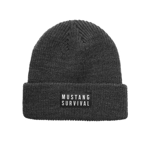 MA0106 Mustang Survival Beanie Charcoal Melange